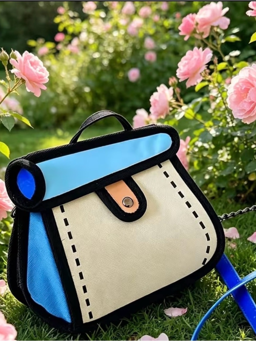 Cartoon Purse with shoulder strap - Picture 1 of 6